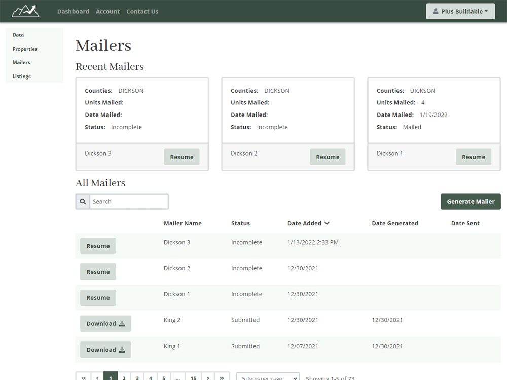 Land Investment Platform Screenshot 3